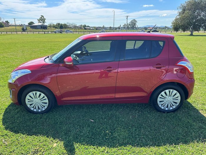 2015 Suzuki Swift GL FZ MY15 Ablaze Red Pearl
