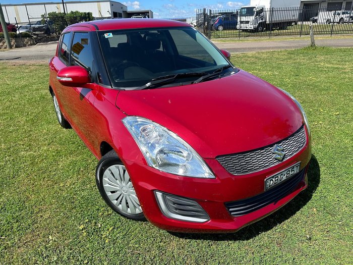 2015 Suzuki Swift GL FZ MY15 Ablaze Red Pearl