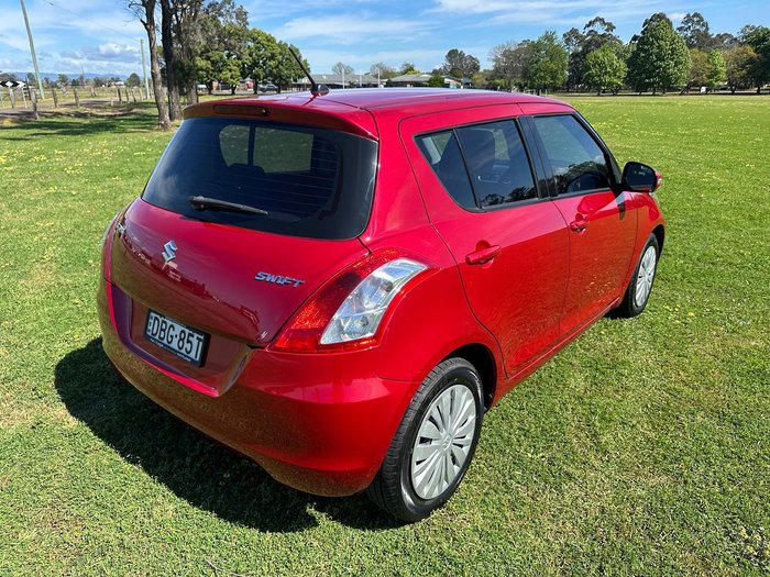 2015 Suzuki Swift GL FZ MY15 Ablaze Red Pearl