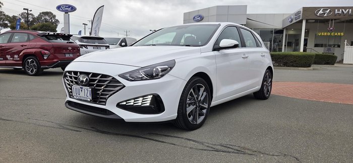 2021 Hyundai i30 Active PD.V4 MY22 Polar White
