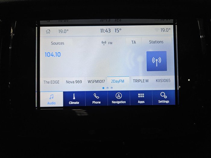 2019 Ford Ranger Wildtrak PX MkIII MY19.75 4X4 Dual Range Saber