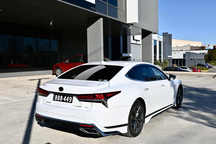 2020 Lexus LS 500 F Sport VXFA50R White Nova