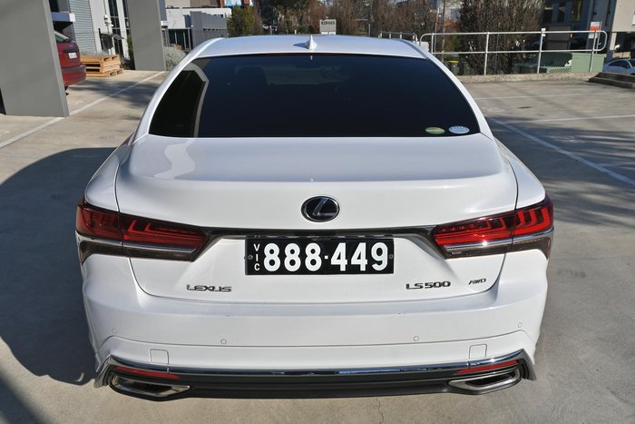 2020 Lexus LS 500 F Sport VXFA50R White Nova