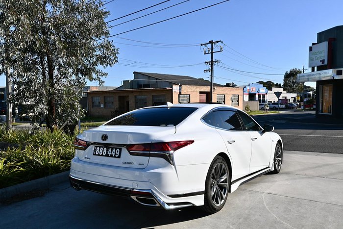 2020 Lexus LS 500 F Sport VXFA50R White Nova