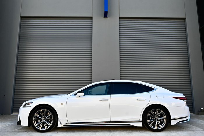 2020 Lexus LS 500 F Sport VXFA50R White Nova