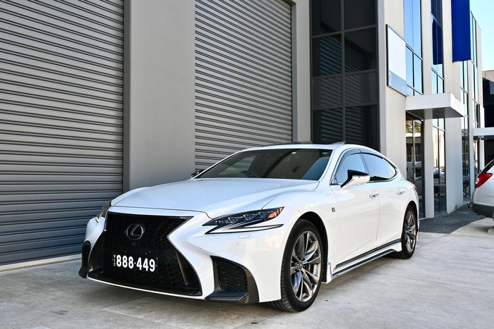 2020 Lexus LS 500 F Sport VXFA50R White Nova