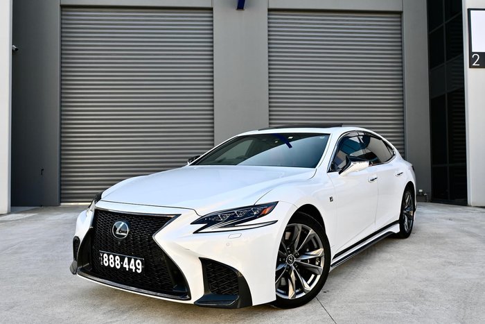 2020 Lexus LS 500 F Sport VXFA50R White Nova