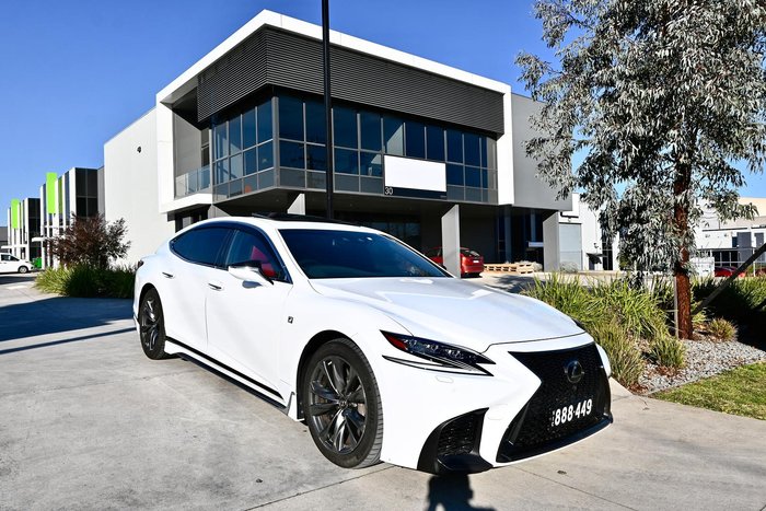 2020 Lexus LS 500 F Sport VXFA50R White Nova