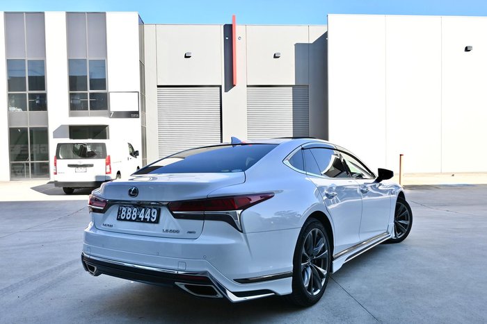 2020 Lexus LS 500 F Sport VXFA50R White Nova
