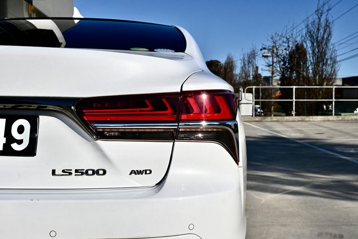 2020 Lexus LS 500 F Sport VXFA50R White Nova