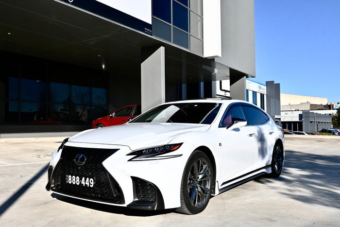 2020 Lexus LS 500 F Sport VXFA50R White Nova