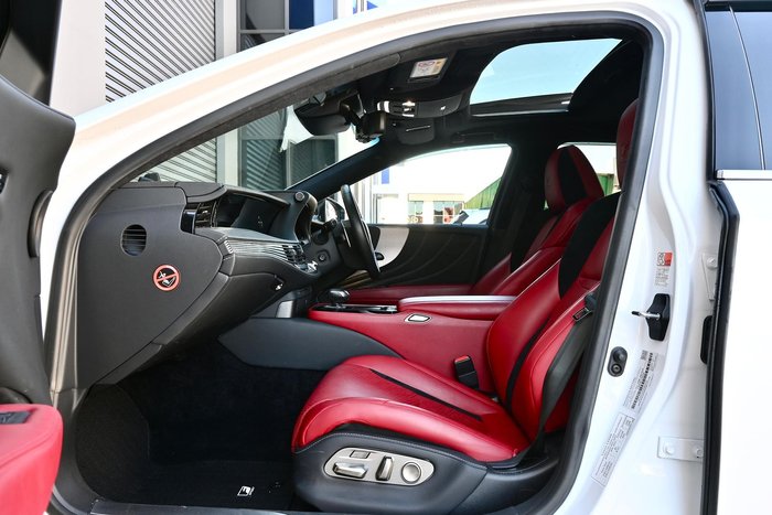 2020 Lexus LS 500 F Sport VXFA50R White Nova