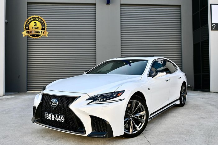 2020 Lexus LS 500 F Sport VXFA50R White Nova