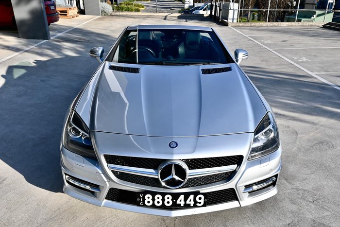 2013 Mercedes-Benz SLK-Class SLK250 R172 Galenite Silver