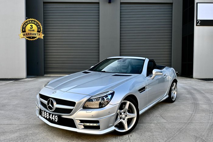 2013 Mercedes-Benz SLK-Class SLK250 R172 Galenite Silver