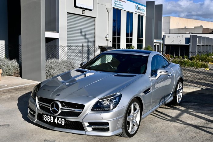 2013 Mercedes-Benz SLK-Class SLK250 R172 Galenite Silver