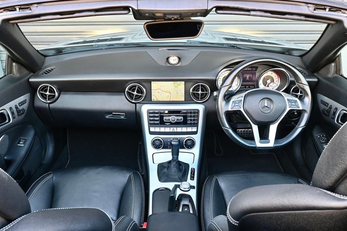 2013 Mercedes-Benz SLK-Class SLK250 R172 Galenite Silver