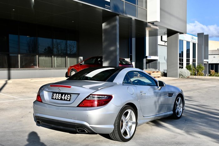 2013 Mercedes-Benz SLK-Class SLK250 R172 Galenite Silver