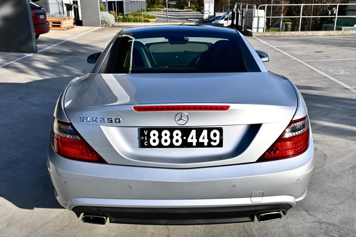 2013 Mercedes-Benz SLK-Class SLK250 R172 Galenite Silver