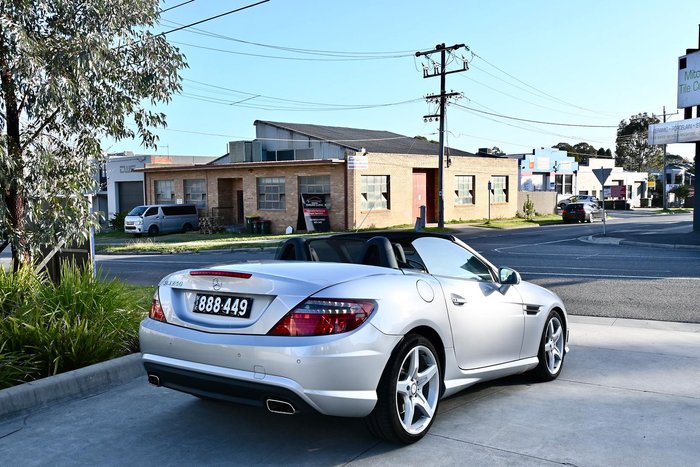 2013 Mercedes-Benz SLK-Class SLK250 R172 Galenite Silver