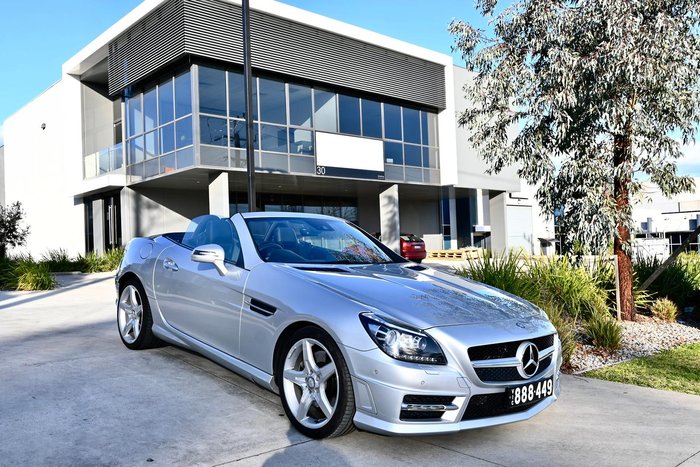 2013 Mercedes-Benz SLK-Class SLK250 R172 Galenite Silver