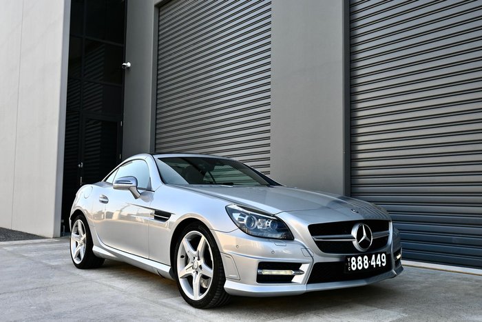 2013 Mercedes-Benz SLK-Class SLK250 R172 Galenite Silver