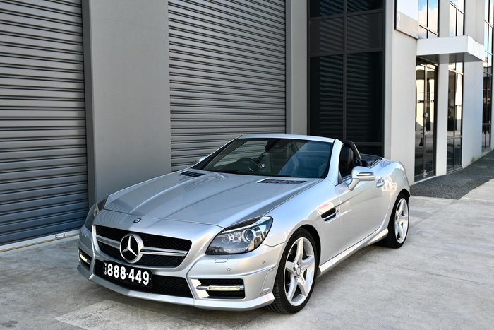 2013 Mercedes-Benz SLK-Class SLK250 R172 Galenite Silver