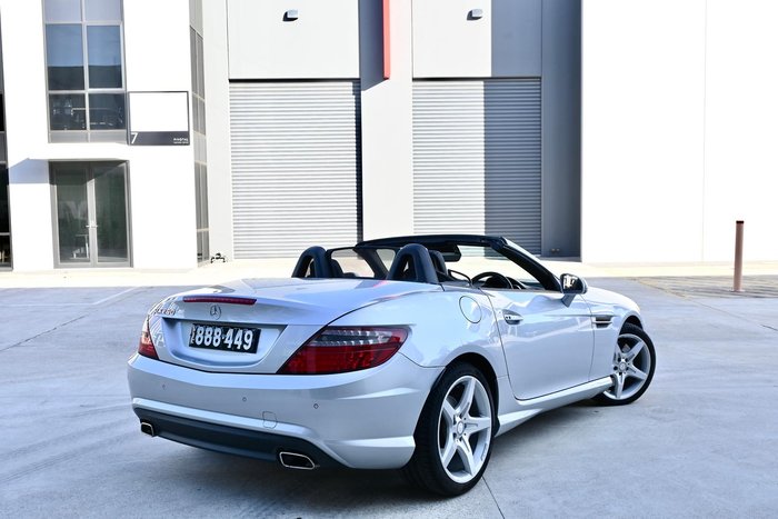 2013 Mercedes-Benz SLK-Class SLK250 R172 Galenite Silver