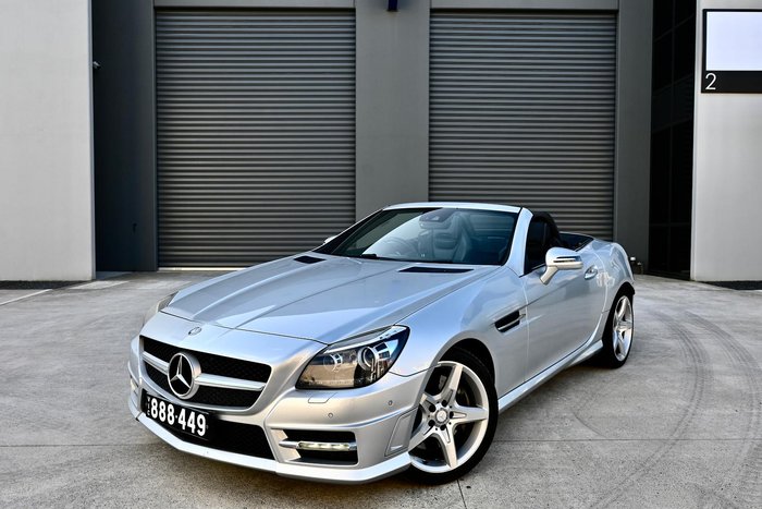 2013 Mercedes-Benz SLK-Class SLK250 R172 Galenite Silver