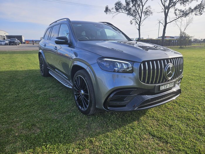 2022 Mercedes-Benz GLS-Class GLS63 AMG X167 Four Wheel Drive Selenite Grey