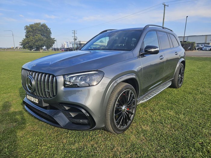 2022 Mercedes-Benz GLS-Class GLS63 AMG X167 Four Wheel Drive Selenite Grey