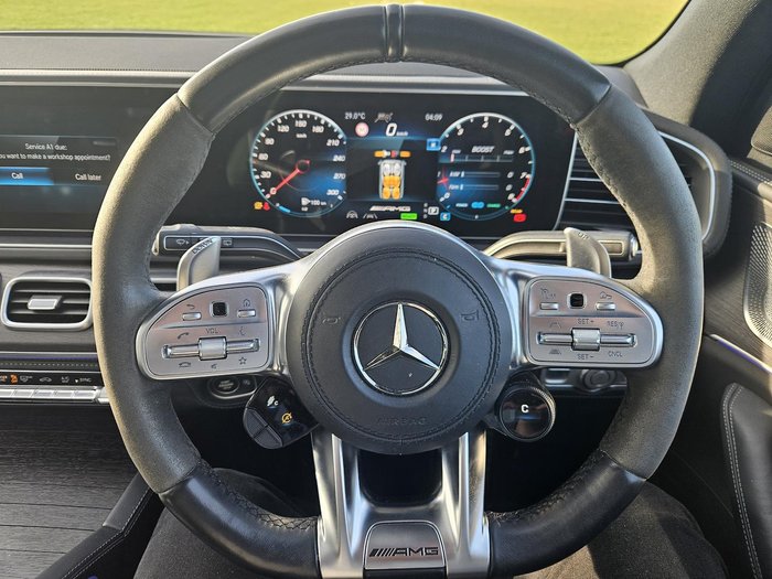 2022 Mercedes-Benz GLS-Class GLS63 AMG X167 Four Wheel Drive Selenite Grey