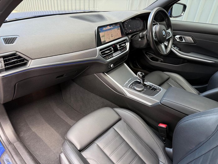 2022 BMW 3 Series 330i M Sport G20 M Portimao Blue