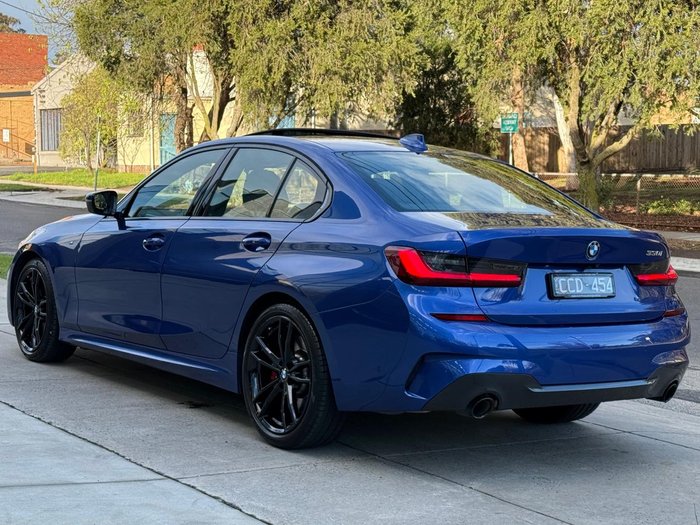 2022 BMW 3 Series 330i M Sport G20 M Portimao Blue