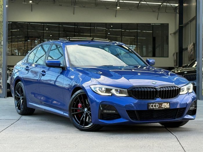 2022 BMW 3 Series 330i M Sport G20 M Portimao Blue