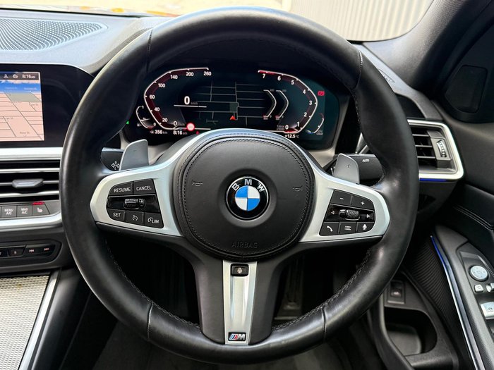 2022 BMW 3 Series 330i M Sport G20 M Portimao Blue