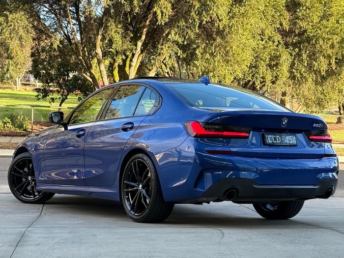 2022 BMW 3 Series 330i M Sport G20 M Portimao Blue
