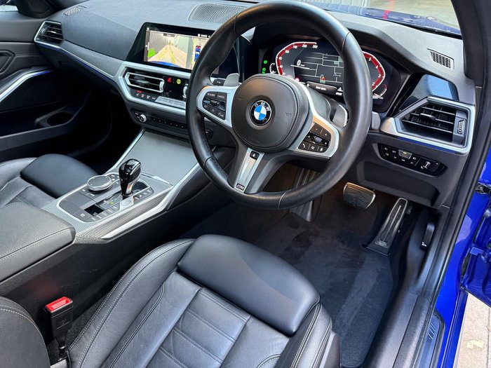 2022 BMW 3 Series 330i M Sport G20 M Portimao Blue