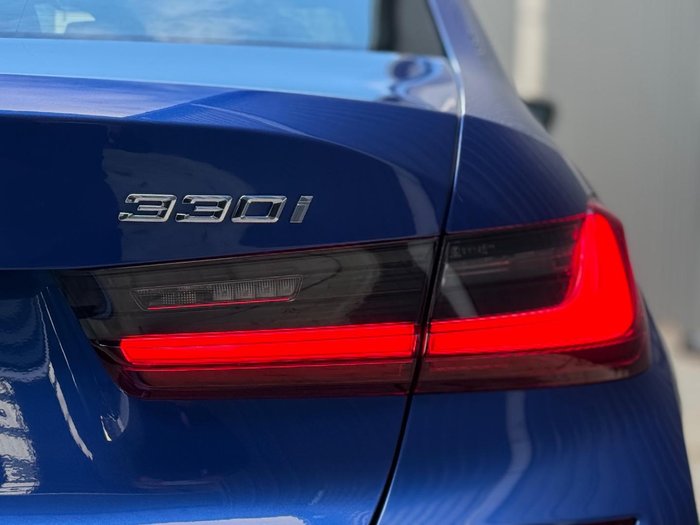 2022 BMW 3 Series 330i M Sport G20 M Portimao Blue