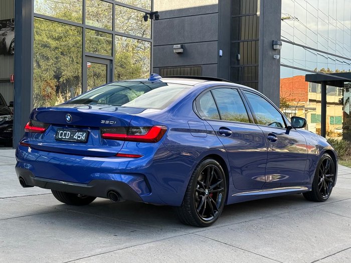 2022 BMW 3 Series 330i M Sport G20 M Portimao Blue