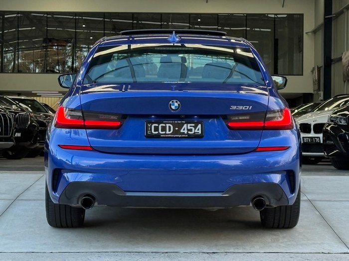 2022 BMW 3 Series 330i M Sport G20 M Portimao Blue