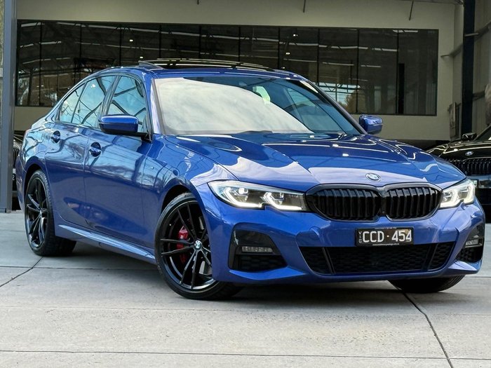 2022 BMW 3 Series 330i M Sport G20 M Portimao Blue