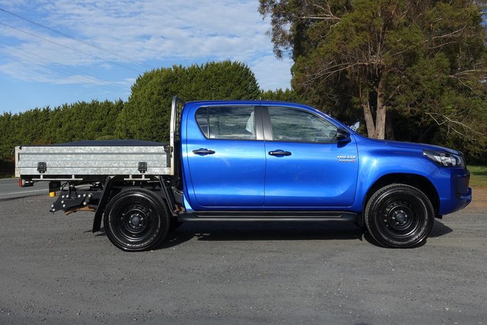 2021 Toyota Hilux SR GUN126R 4X4 Dual Range Nebula Blue