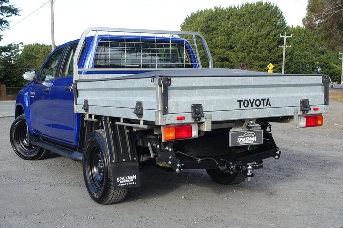 2021 Toyota Hilux SR GUN126R 4X4 Dual Range Nebula Blue