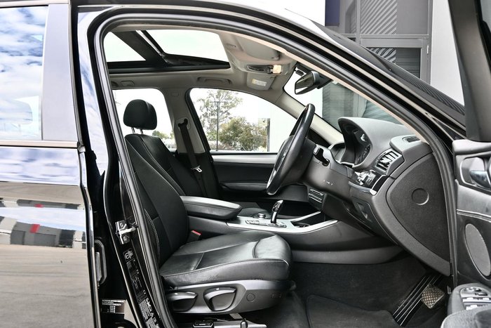 2012 BMW X3 xDrive20i F25 MY12.5 4X4 Constant Black