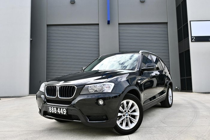 2012 BMW X3 xDrive20i F25 MY12.5 4X4 Constant Black