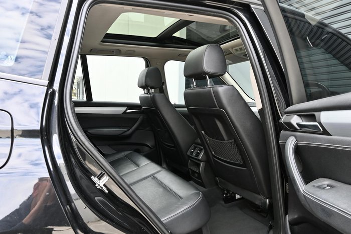 2012 BMW X3 xDrive20i F25 MY12.5 4X4 Constant Black