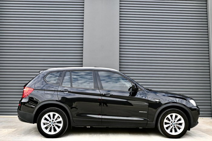 2012 BMW X3 xDrive20i F25 MY12.5 4X4 Constant Black
