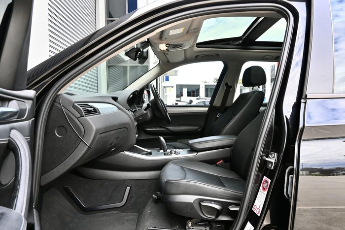 2012 BMW X3 xDrive20i F25 MY12.5 4X4 Constant Black