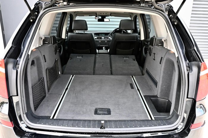 2012 BMW X3 xDrive20i F25 MY12.5 4X4 Constant Black